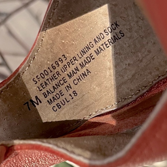 SOFFT Italian Leather Mauldin Mango Strappy Wedge • EUC • size 7 - Picture 7 of 12